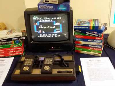 Una console Intellivision, prodotta dalla Mattel nel 1979